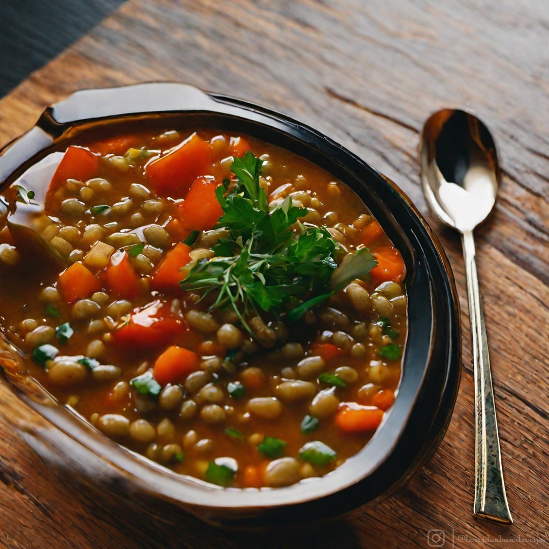 Hearty Vegan Lentil Soup