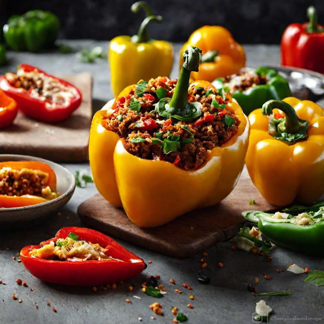 Vegan Stuffed Bell Peppers