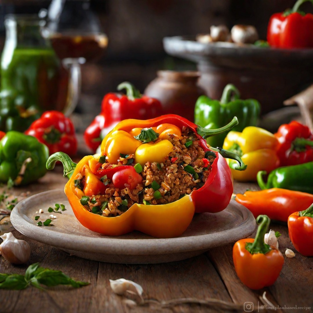 Vegan Stuffed Bell Peppers