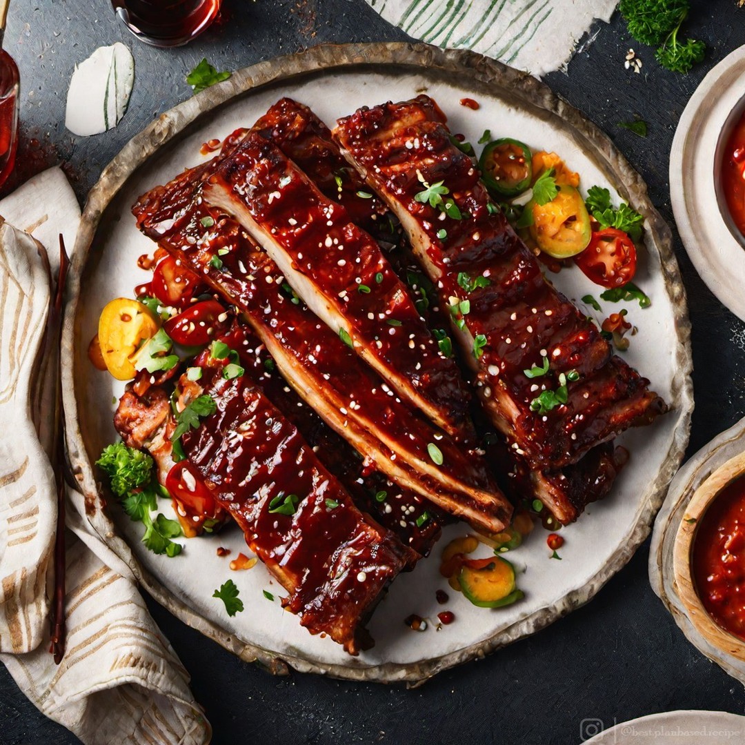 Vegan Seitan Bbq Ribs