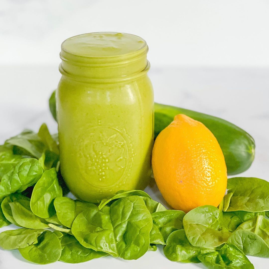 Green Cucumber Lemon Smoothie Blend