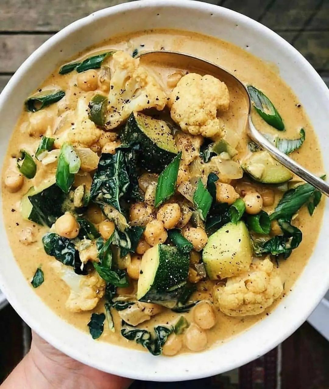 Chickpea and Cauliflower Curry