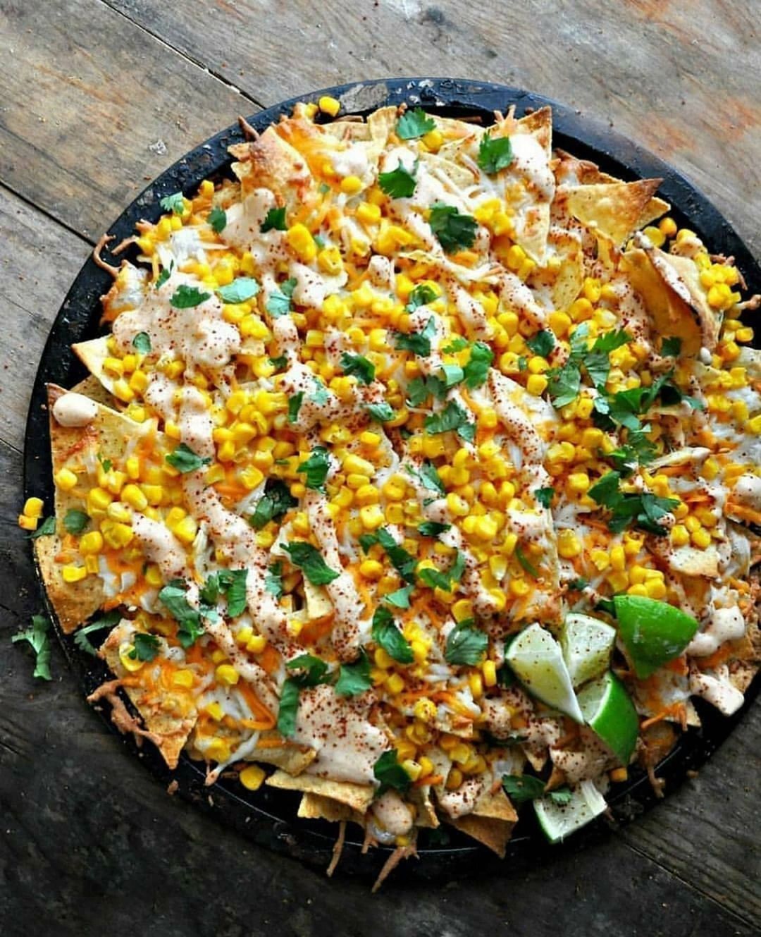 Vegan Street Corn Nachos
