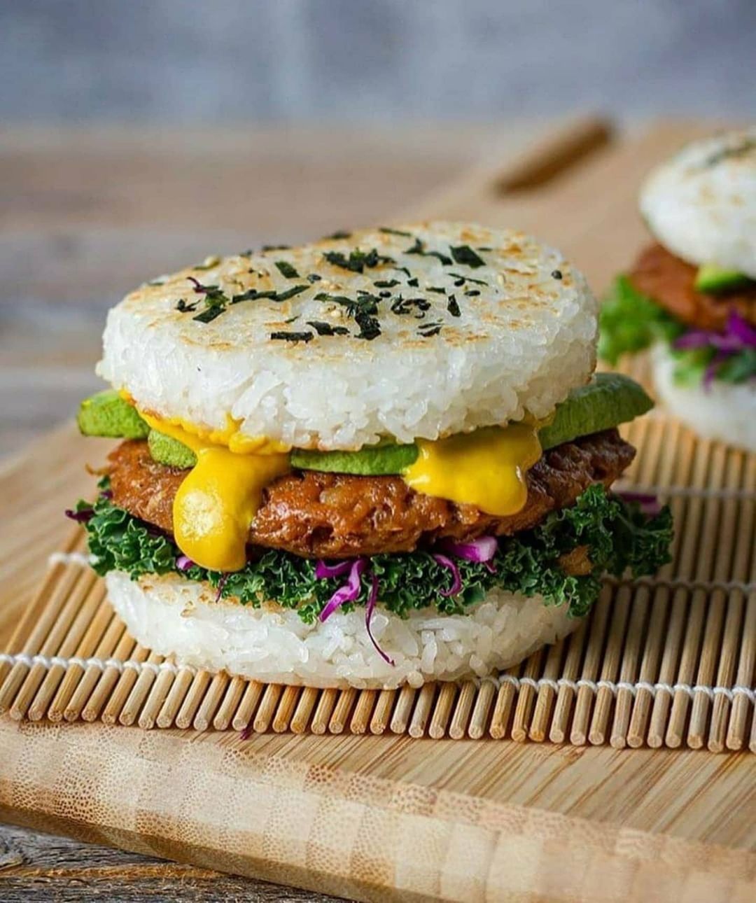 Vegan Sushi-Style Burgers