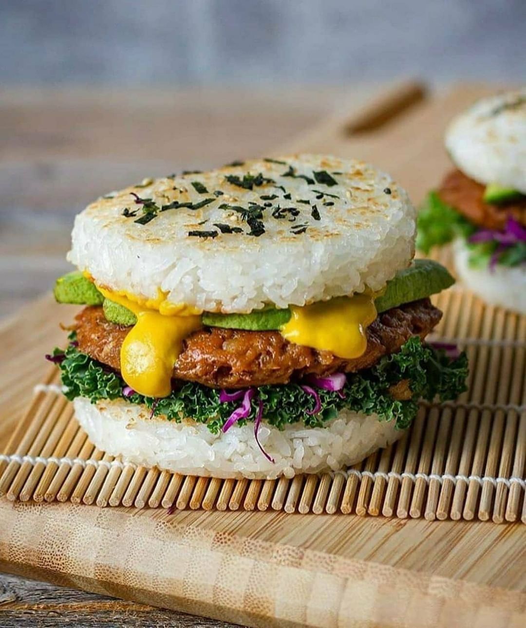Vegan Sushi Style Burgers