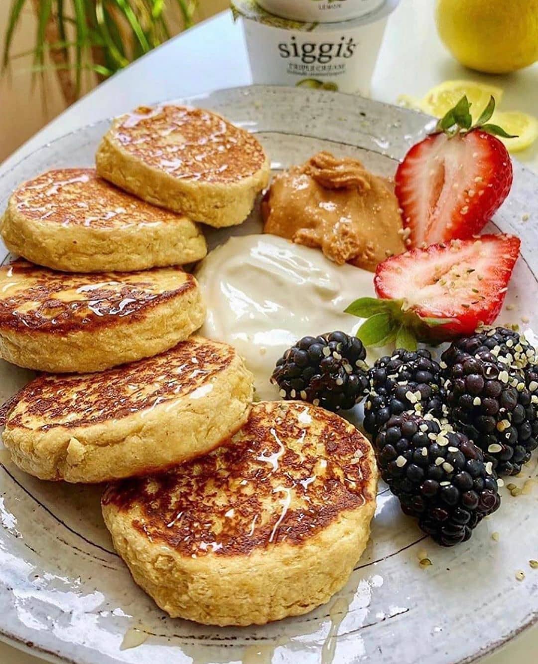 Gluten-Free Lemon Ricotta Pancakes