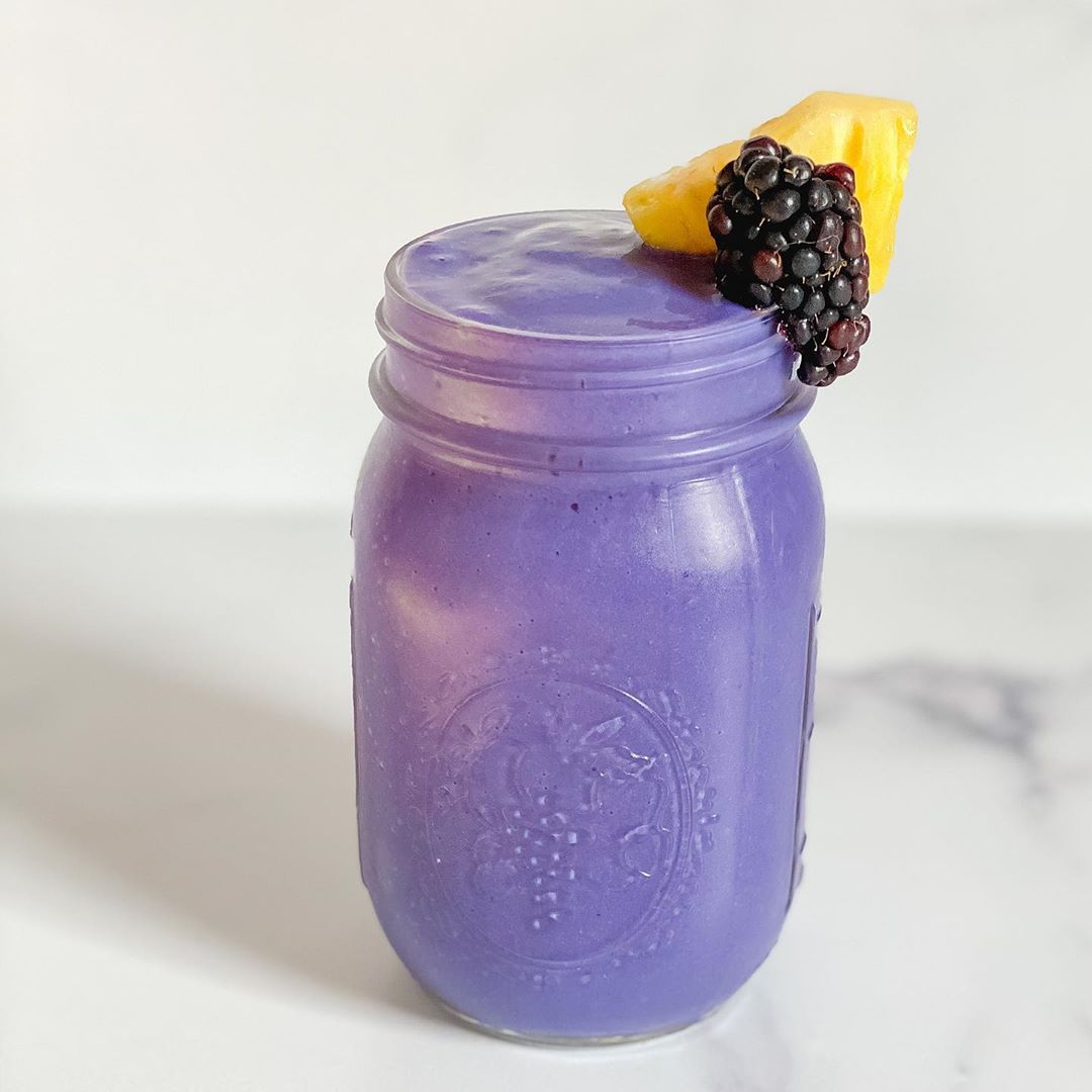 Vibrant Unicorn Superfood Smoothie with Natural Colors