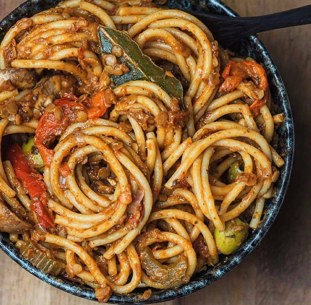 Vegan Lentil Bolognese Sauce