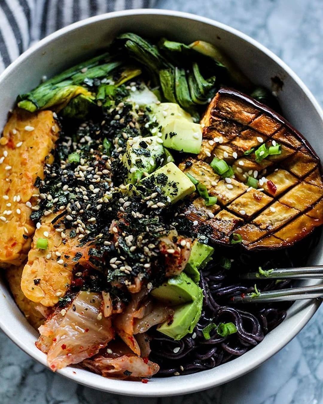 Baked Miso Glazed Eggplant