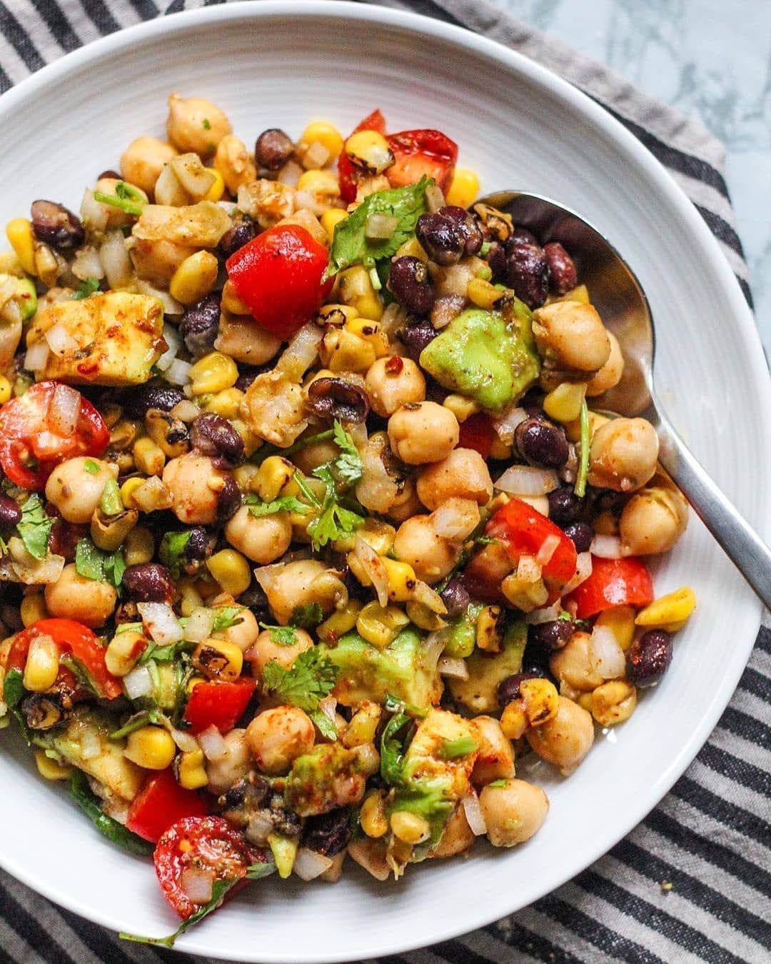 Chili Lime Bean Salad