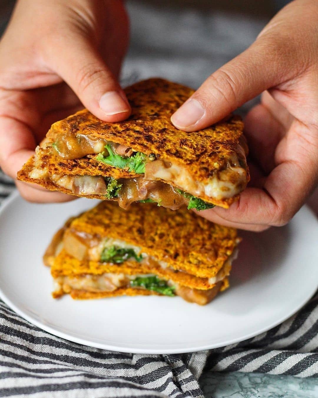 Simple Five-Ingredient Vegan Quesadilla