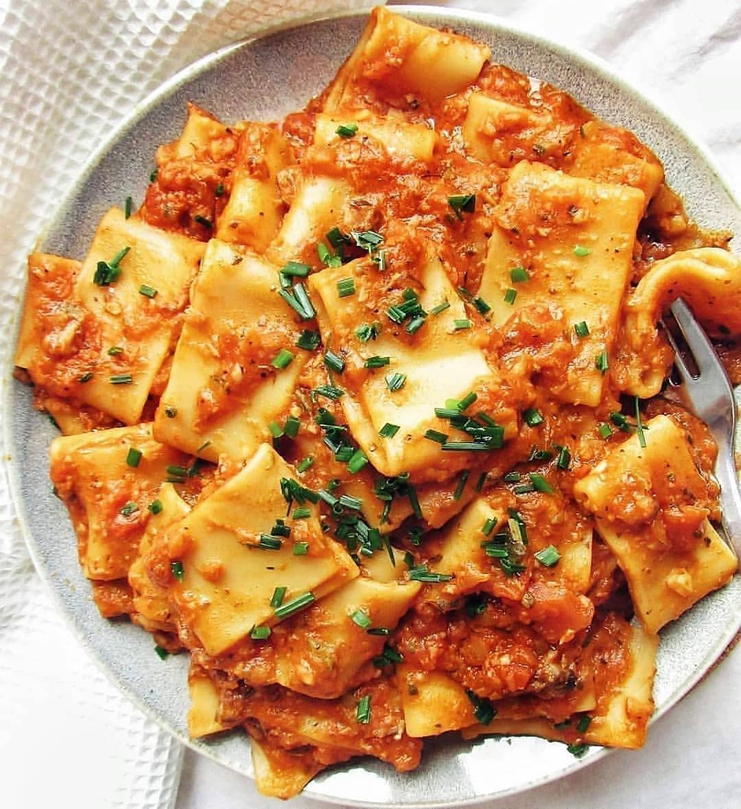 Creamy Mushroom and Zucchini Tomato Sauce