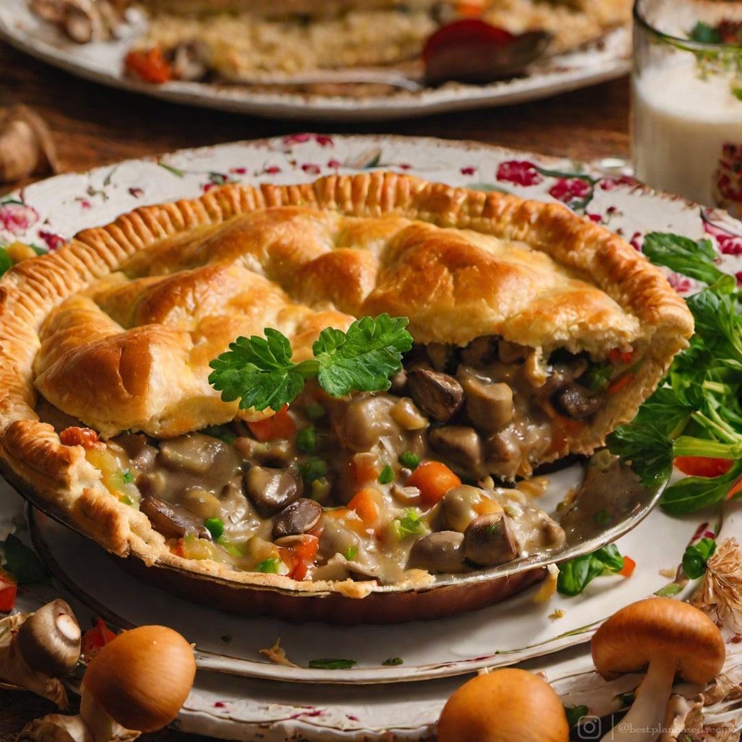 Hearty Vegan Mushroom Pot Pie