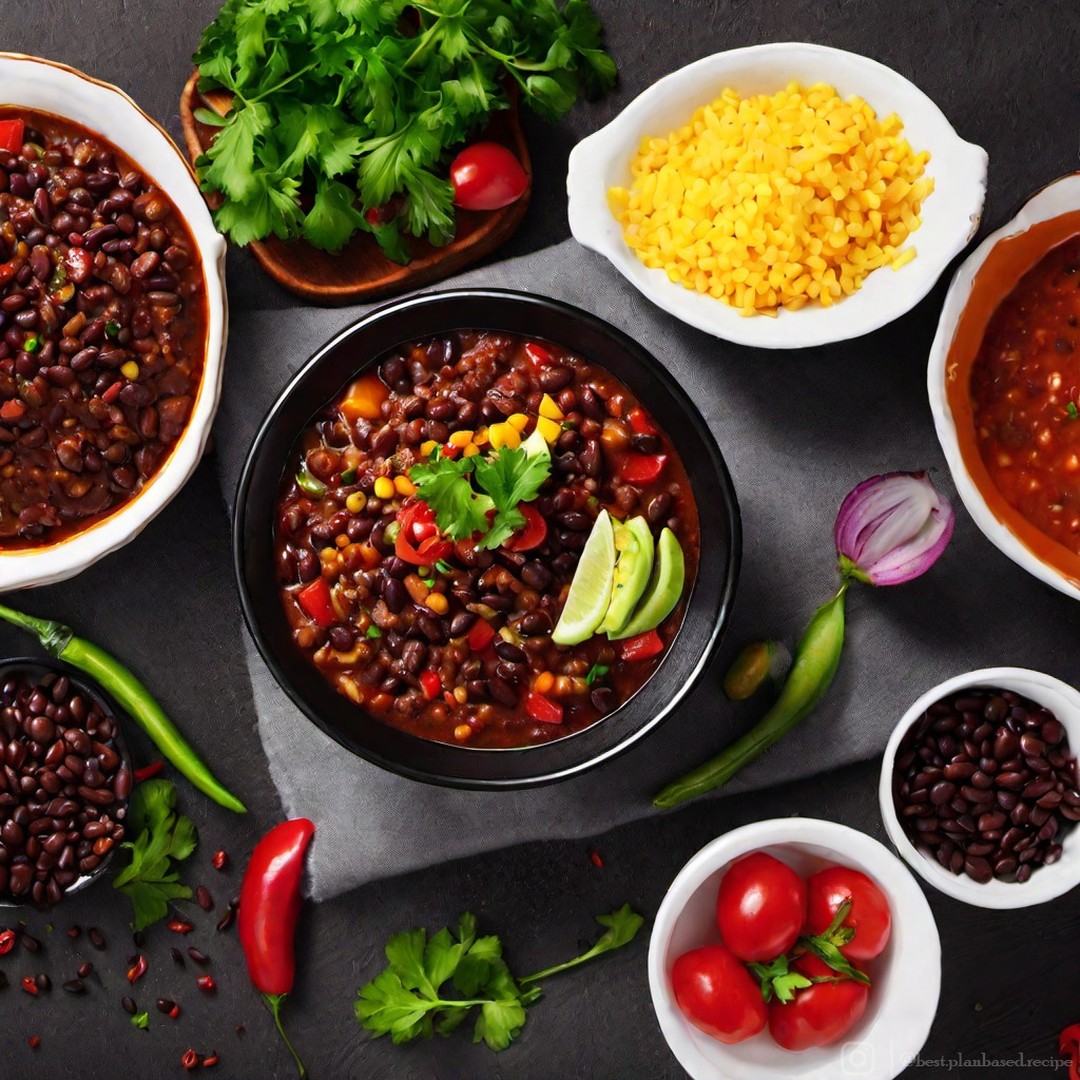 Hearty Vegan Black Bean Chili