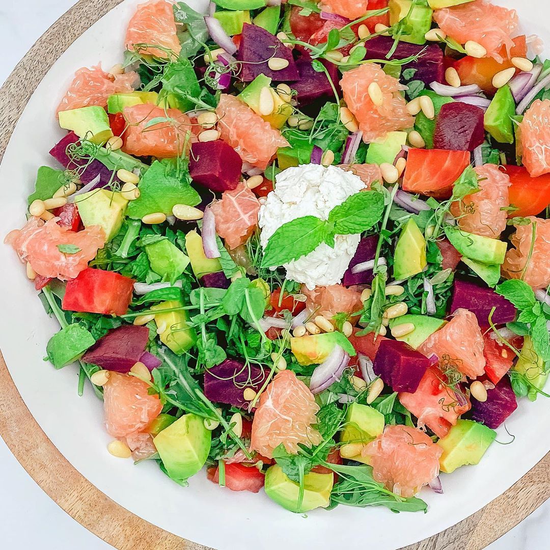 Beet Avocado Citrus Salad