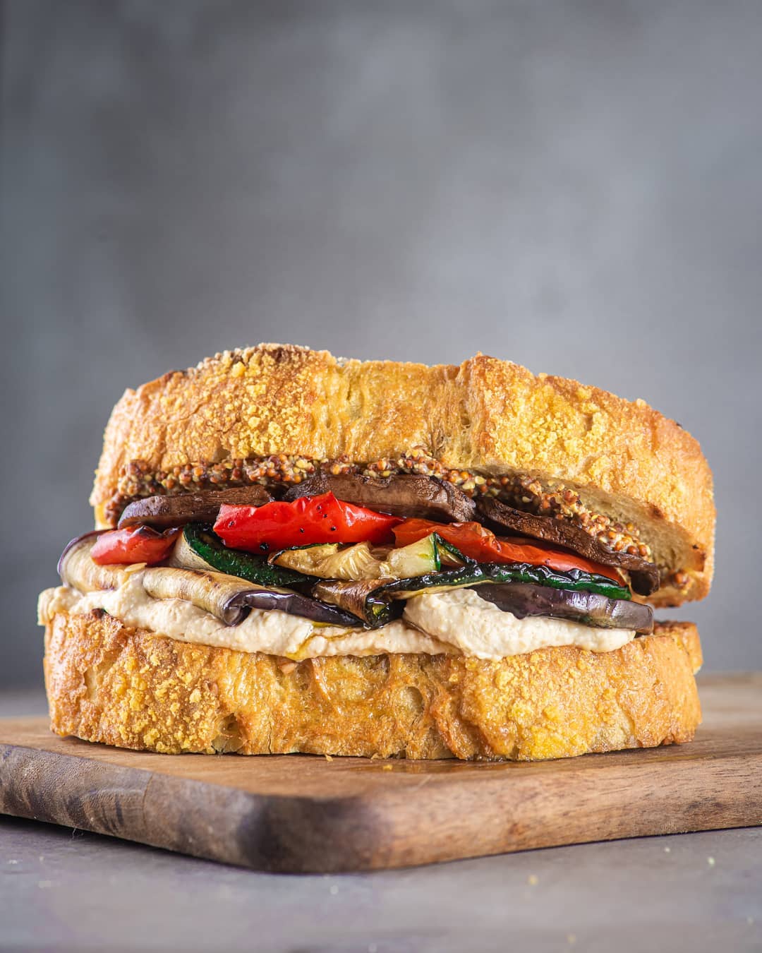 Roasted Grilled Vegetable Sandwich