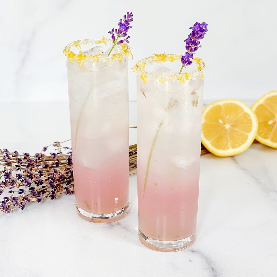 Lavender Lemonade with Simple Syrup