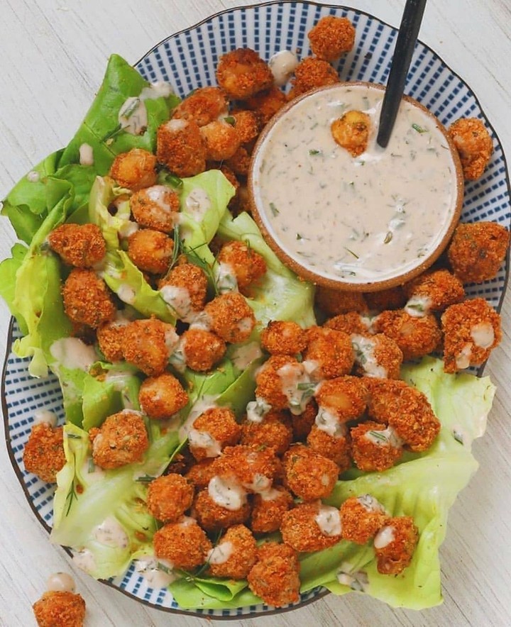 Crispy Bbq Chickpea Croutons