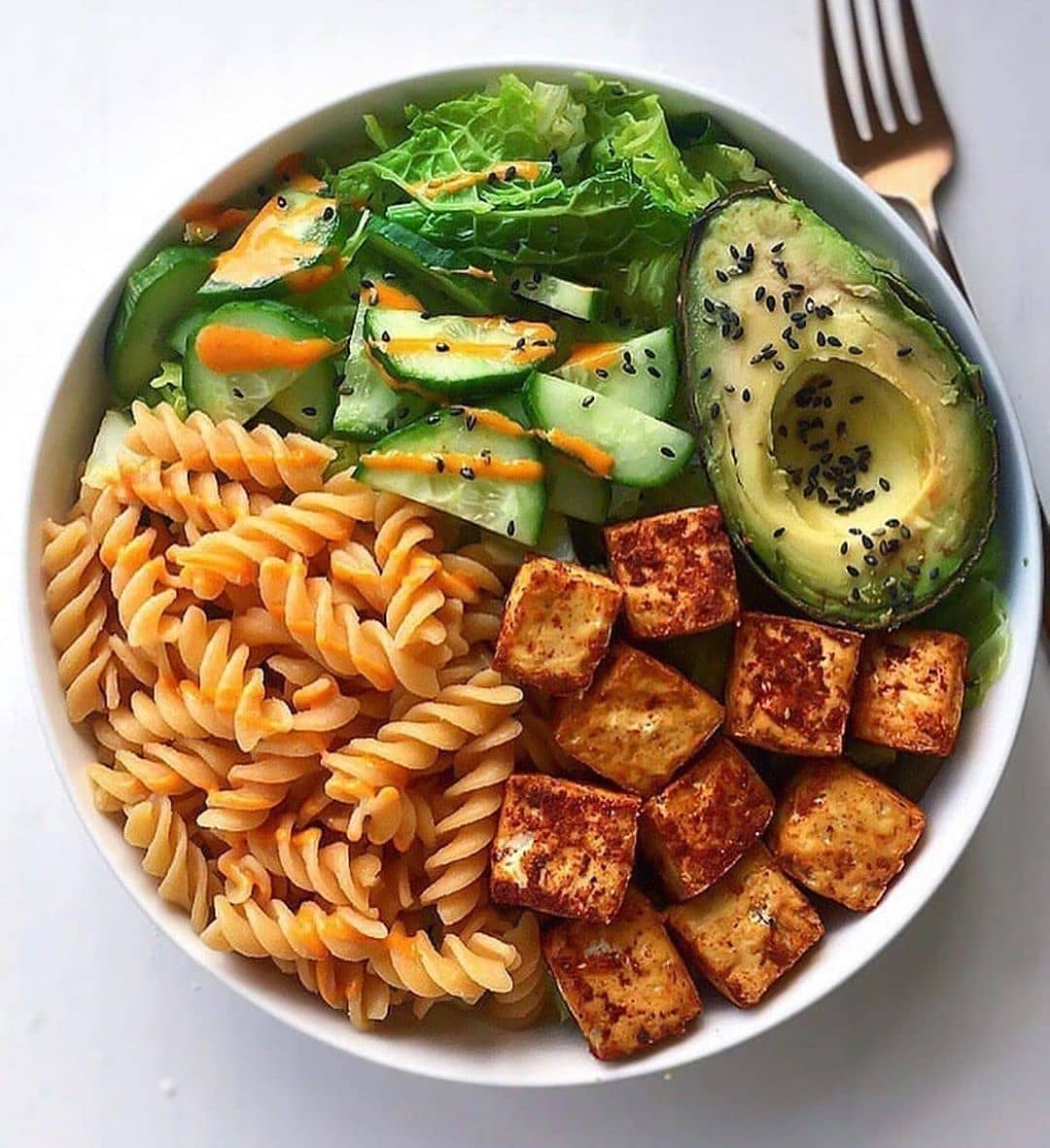 Crispy Baked Smoked Paprika Garlic Tofu