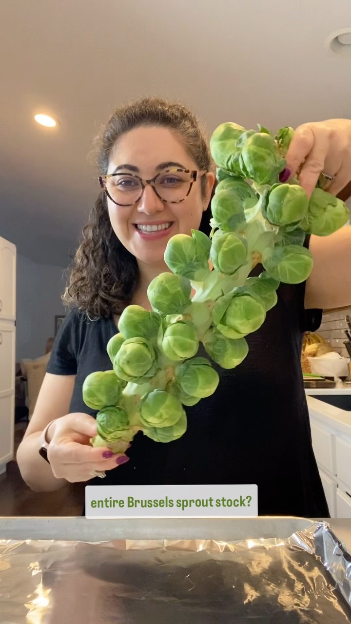 Easy Honey Mustard Roasted Brussels Sprouts