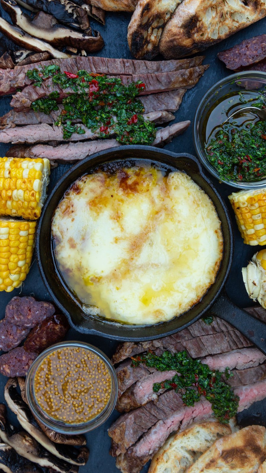 Argentinian Asado Inspired Steak Charcuterie Board