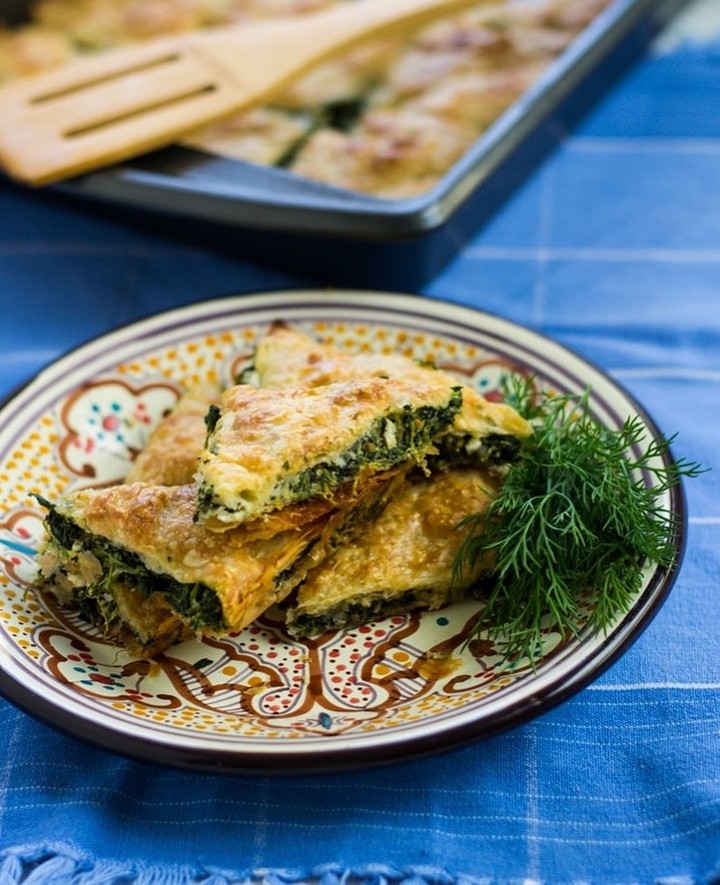 Turkish Spinach and Feta Phyllo Pastries