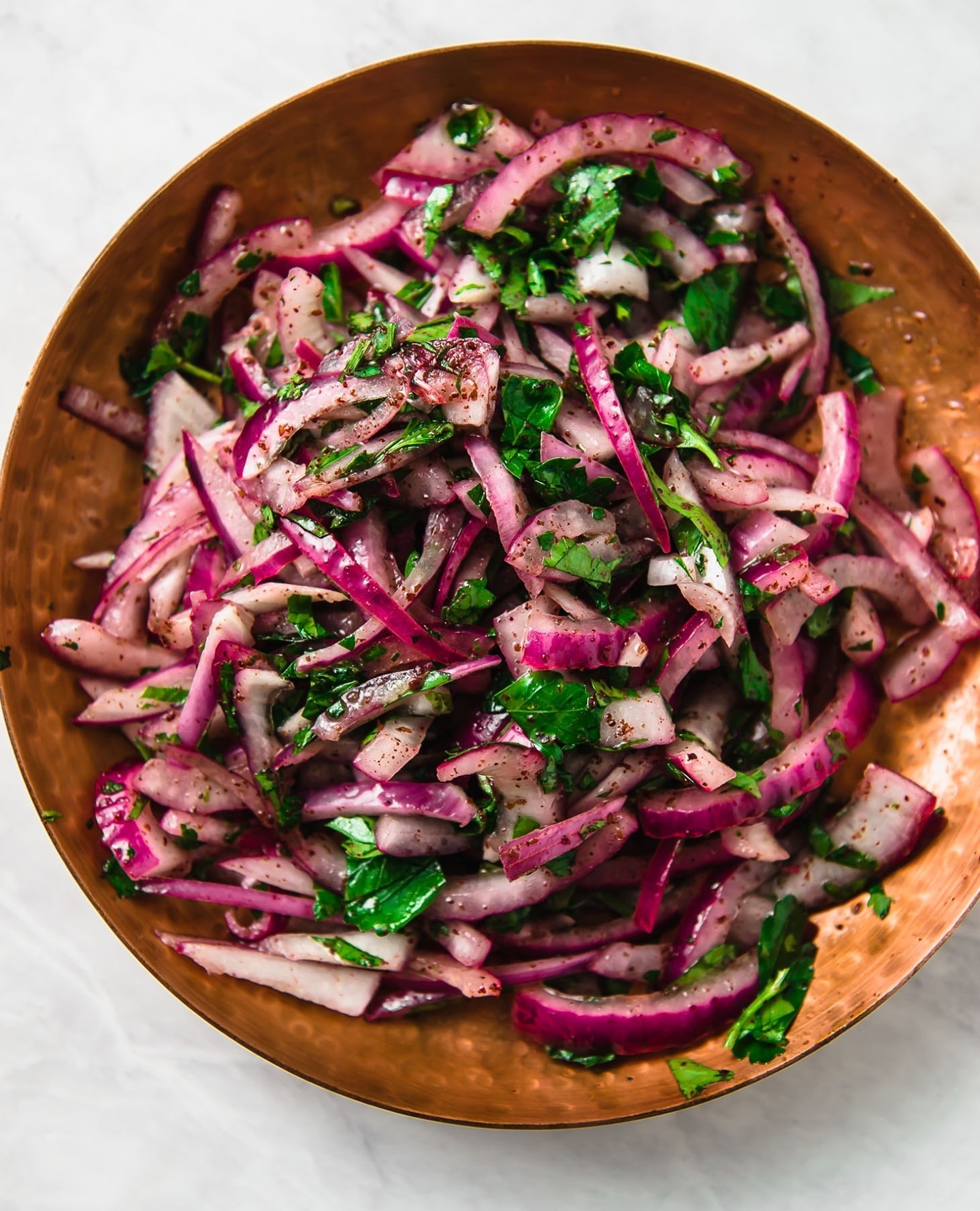 Turkish Sumac Onion Salad for Grilled Meats