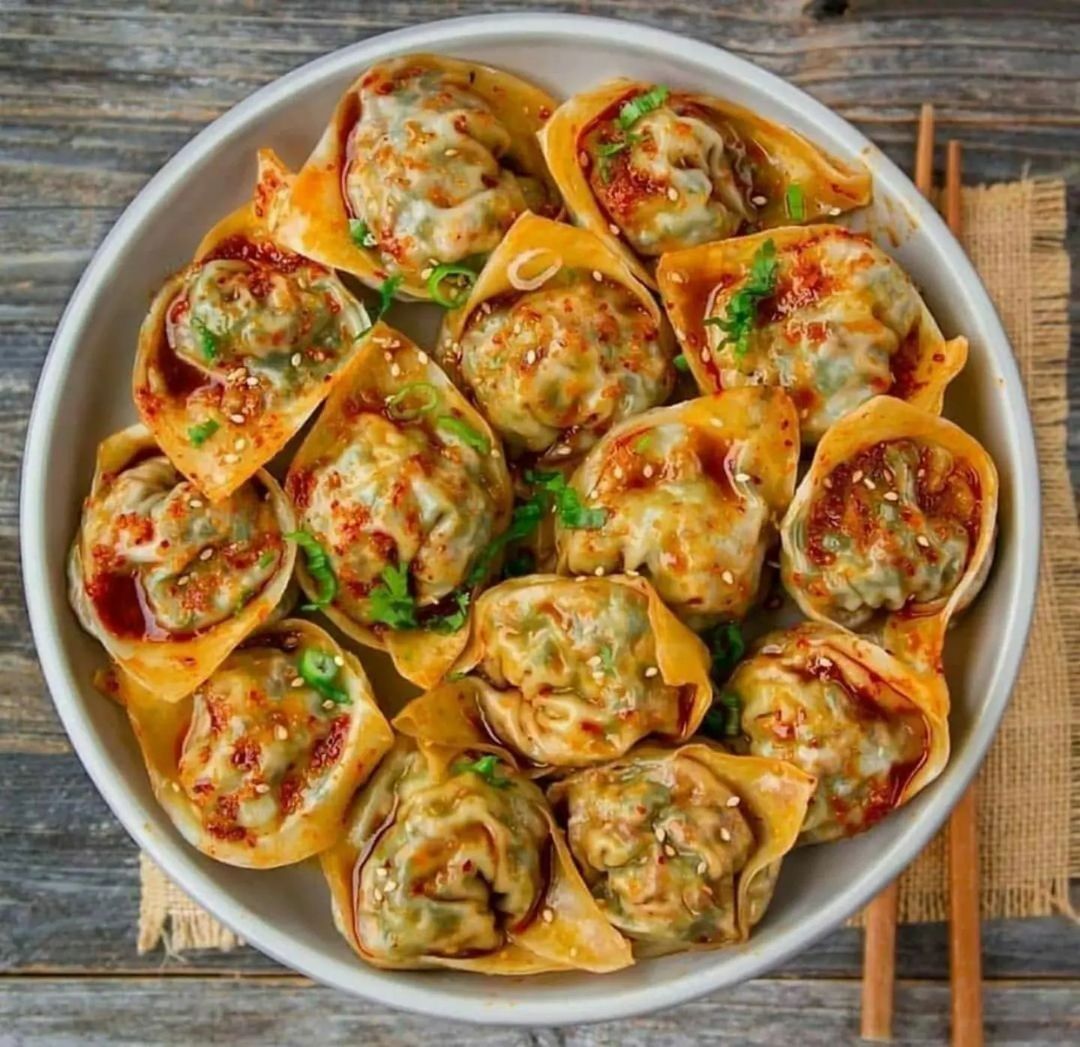 Spicy Steamed Vegan Dumplings
