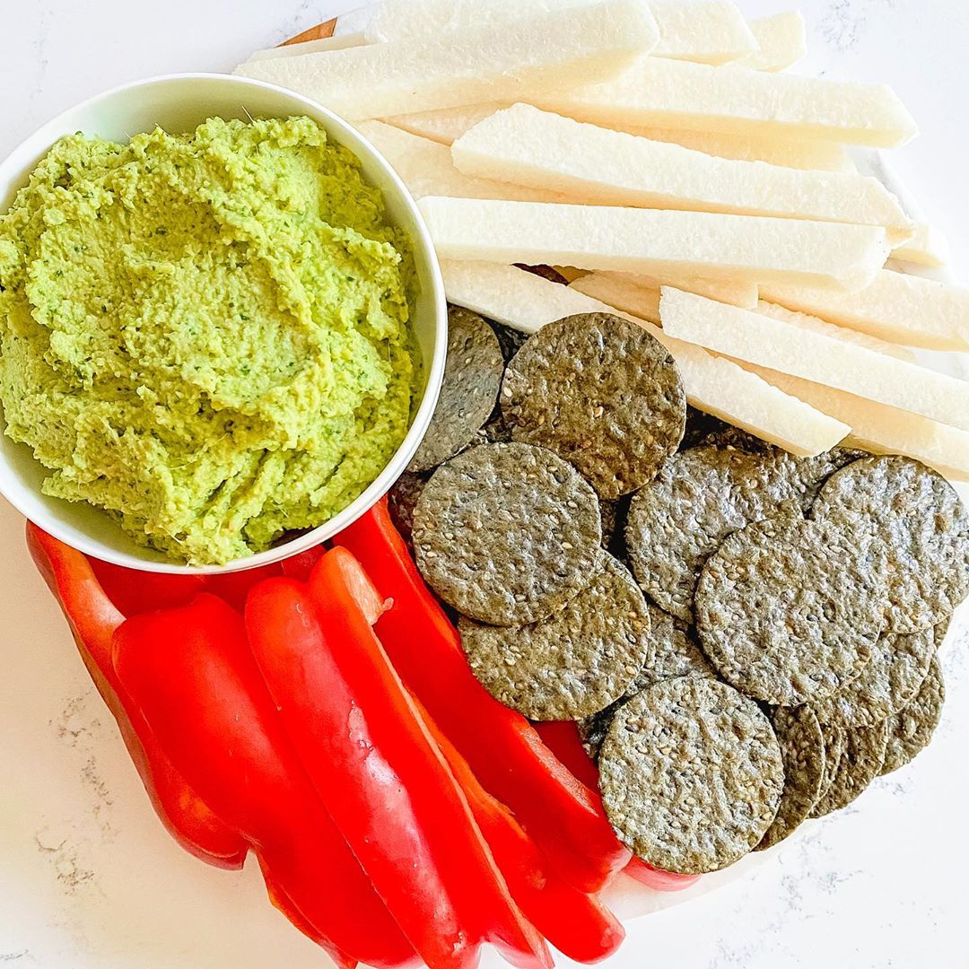 Miso Ginger Edamame Hummus