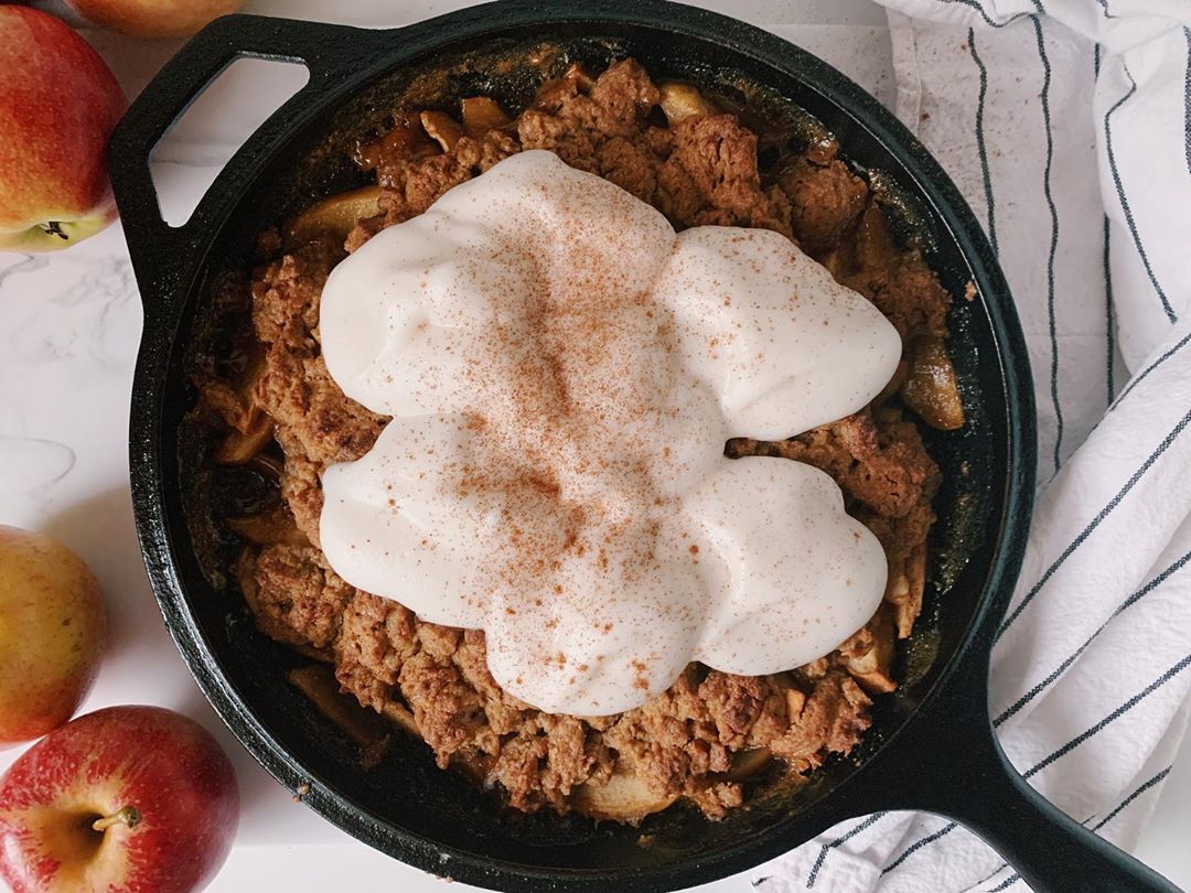 Apple Chickpea Crisp