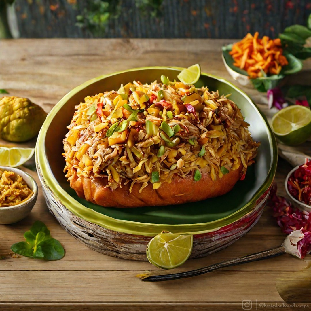 Smoky Vegan Jackfruit Pulled Pork