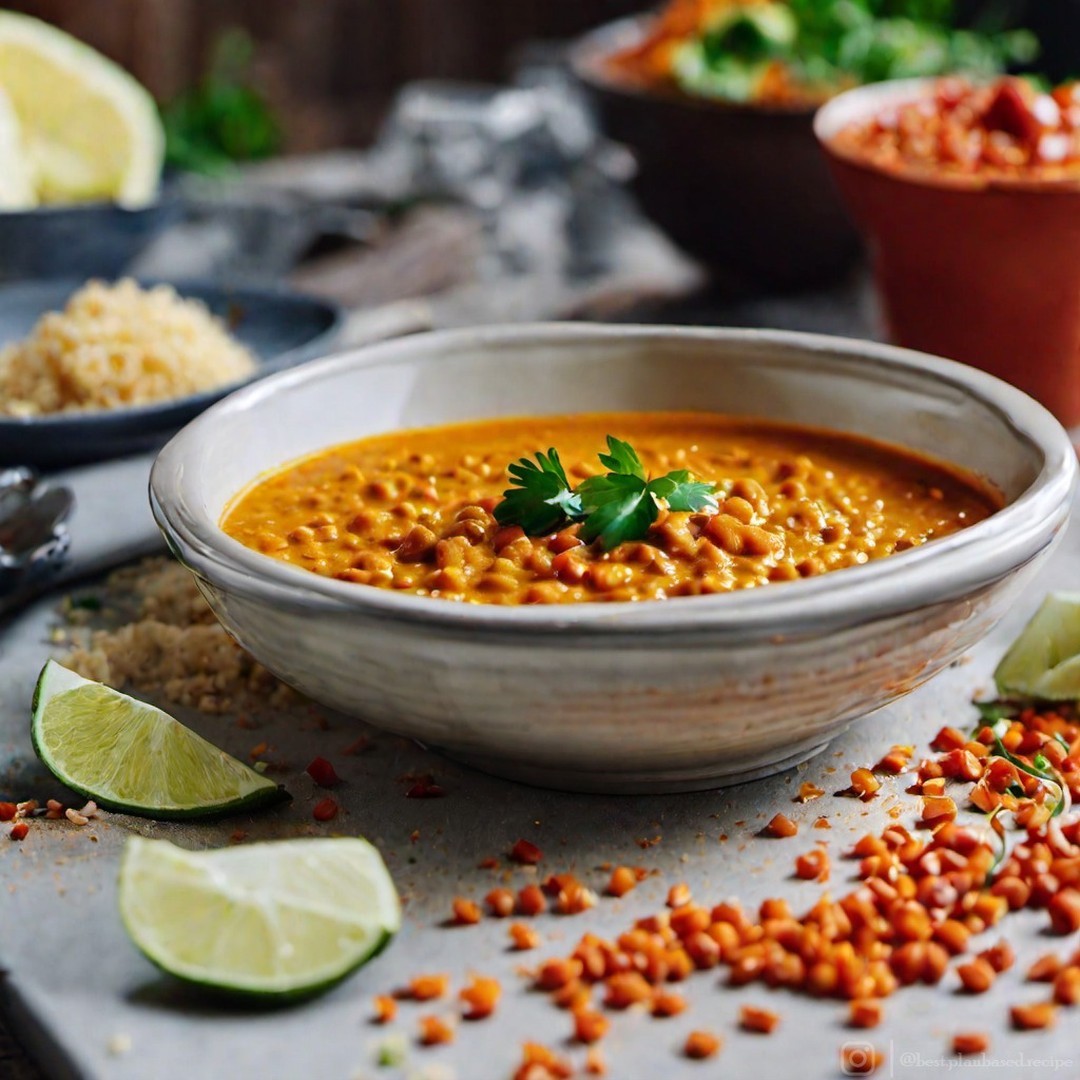 Creamy Vegan Red Lentil Curry