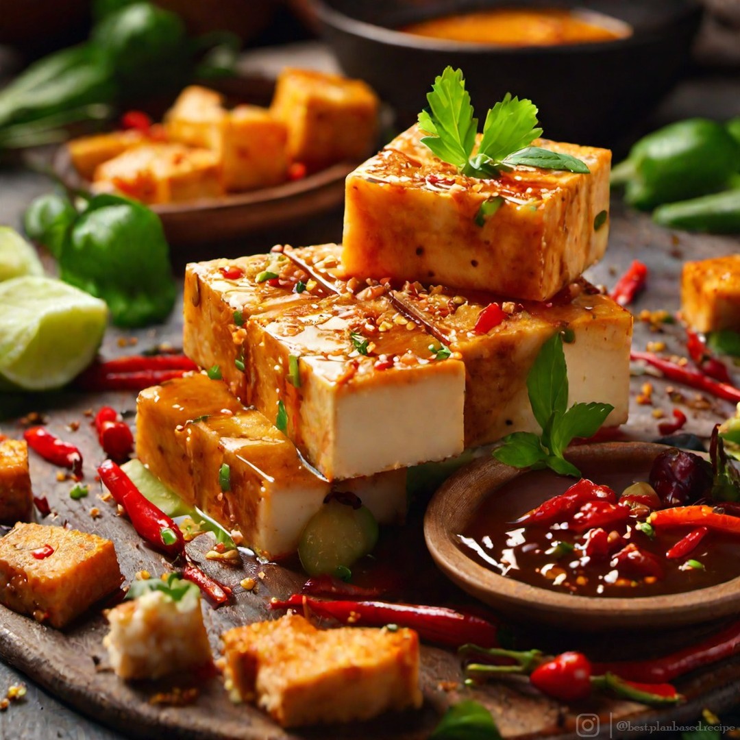 Vegan Sweet and Spicy Tofu Stir Fry