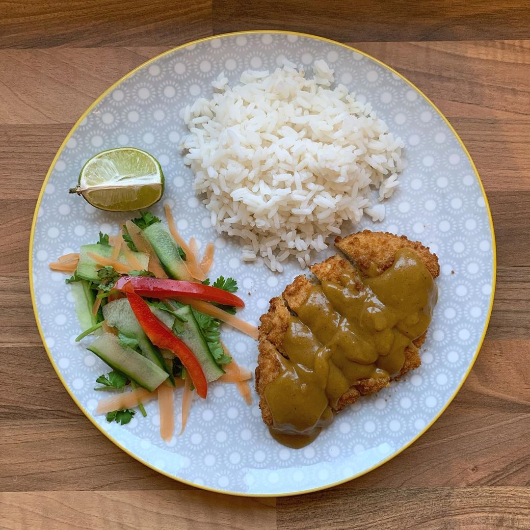 Simple Quick Wagamama Style Katsu Chicken