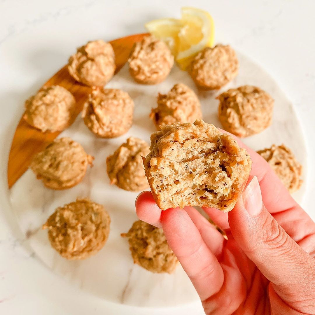 Gluten-Free Vegan Lemon Poppyseed Muffins