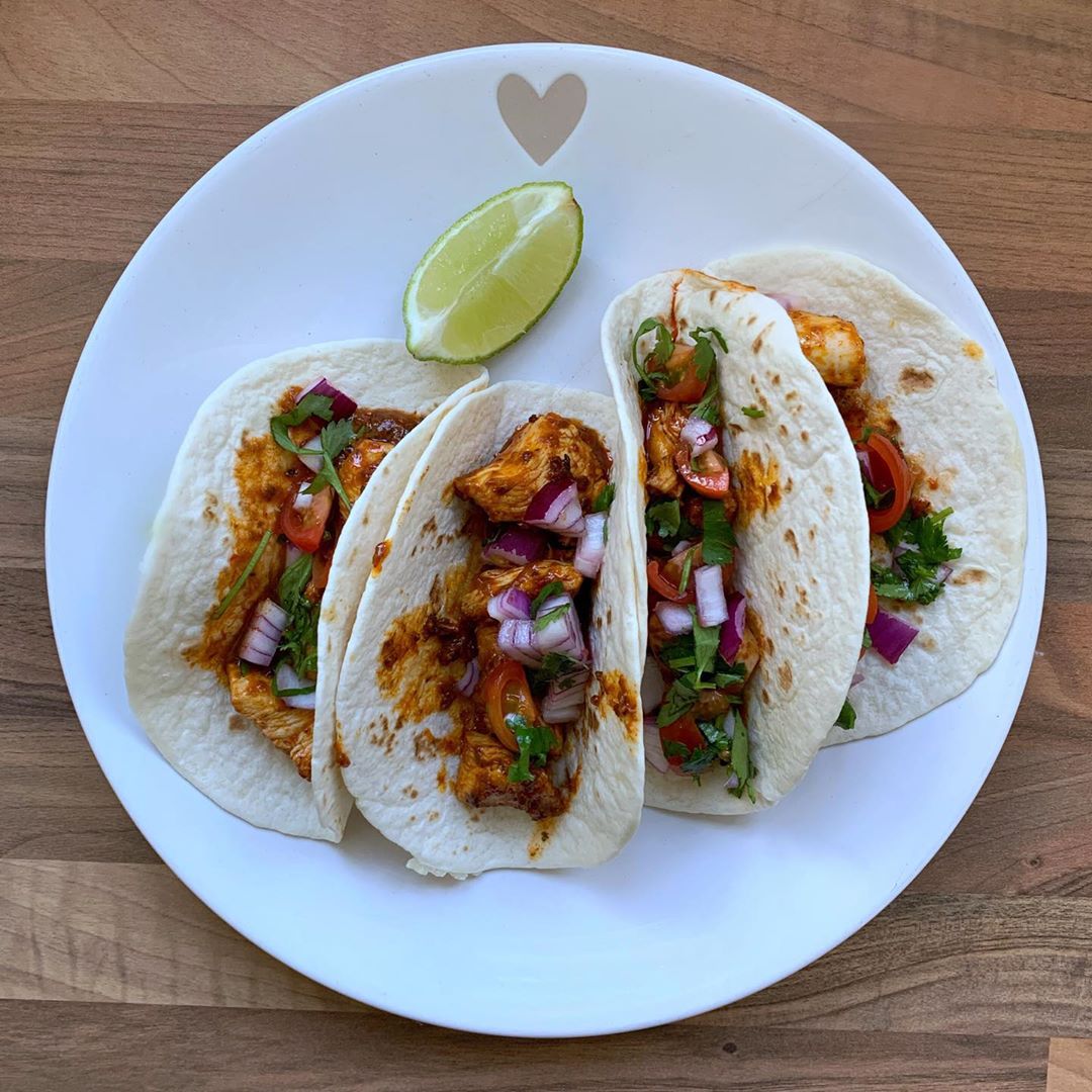Delicious Chicken Tacos with Homemade Marinade