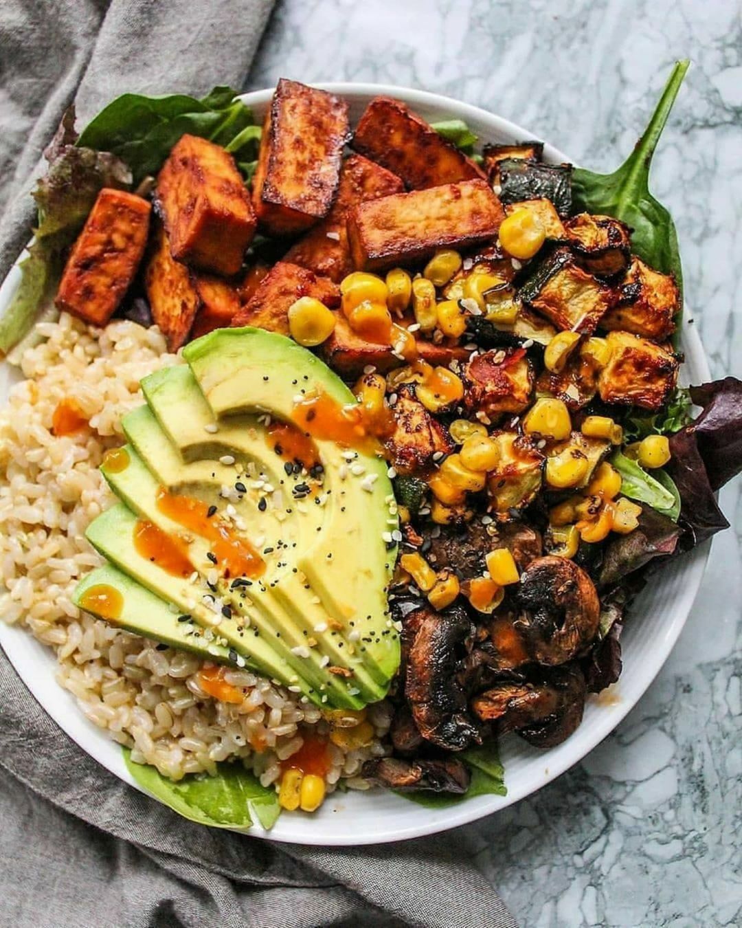 Savory Baked Sweet Tofu Cubes