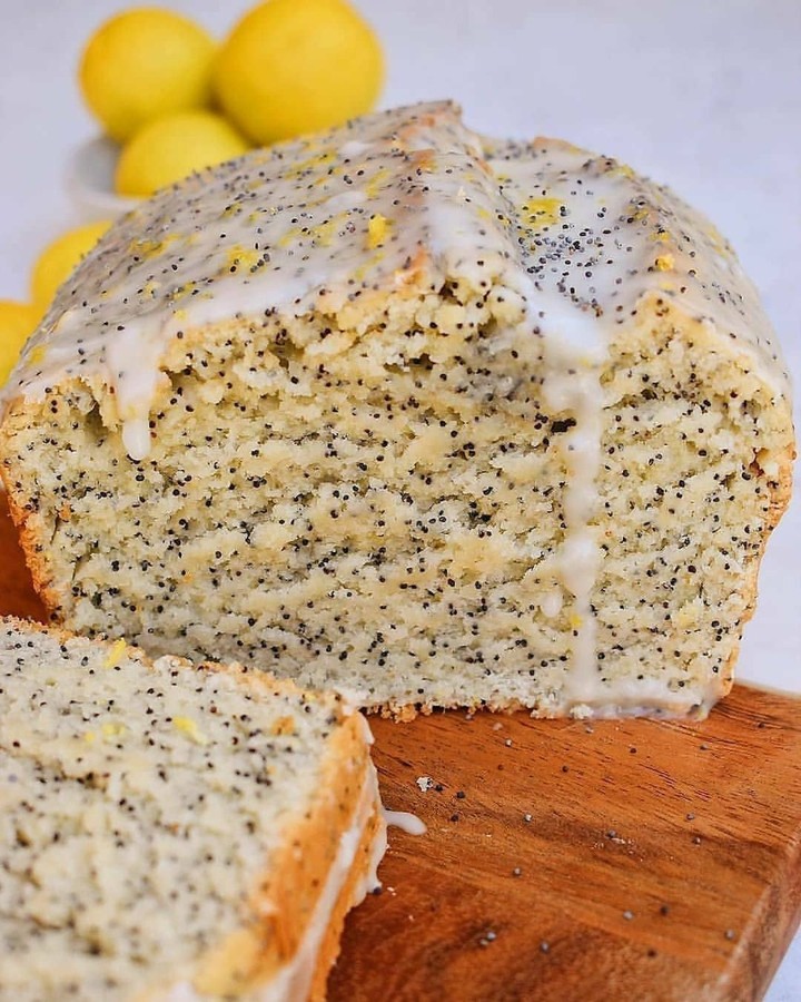 Vegan Lemon Poppyseed Loaf