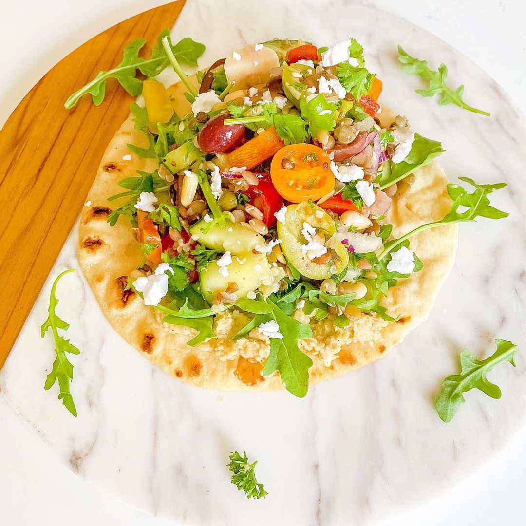 Mediterranean Lentil Salad Two Ways