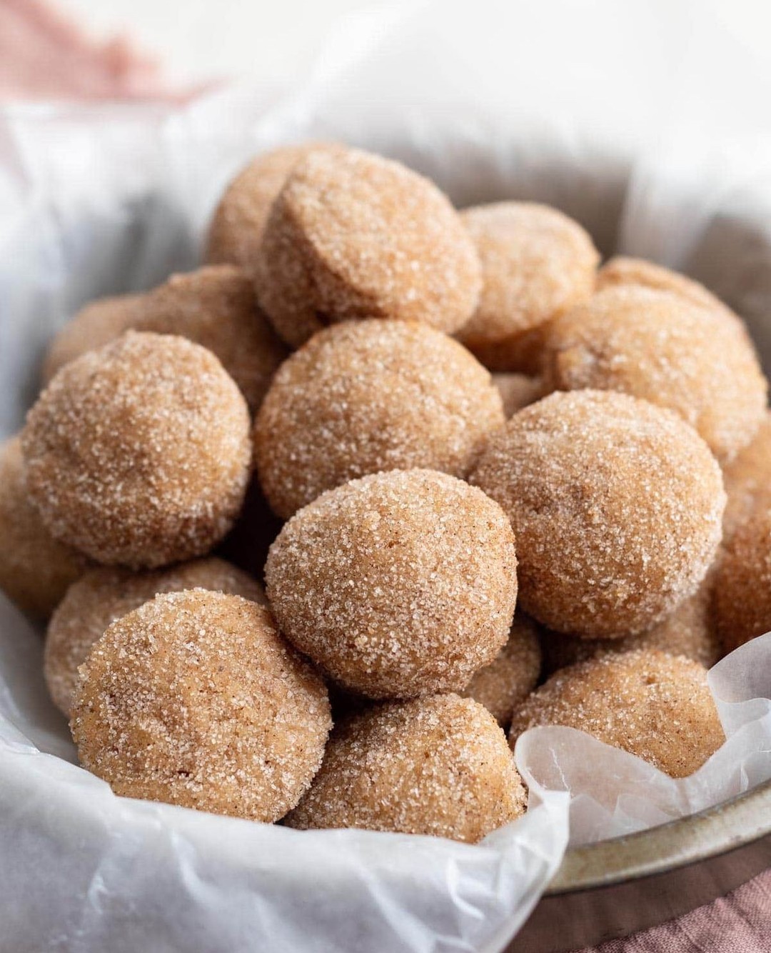 Baked Apple Cider Donut Holes