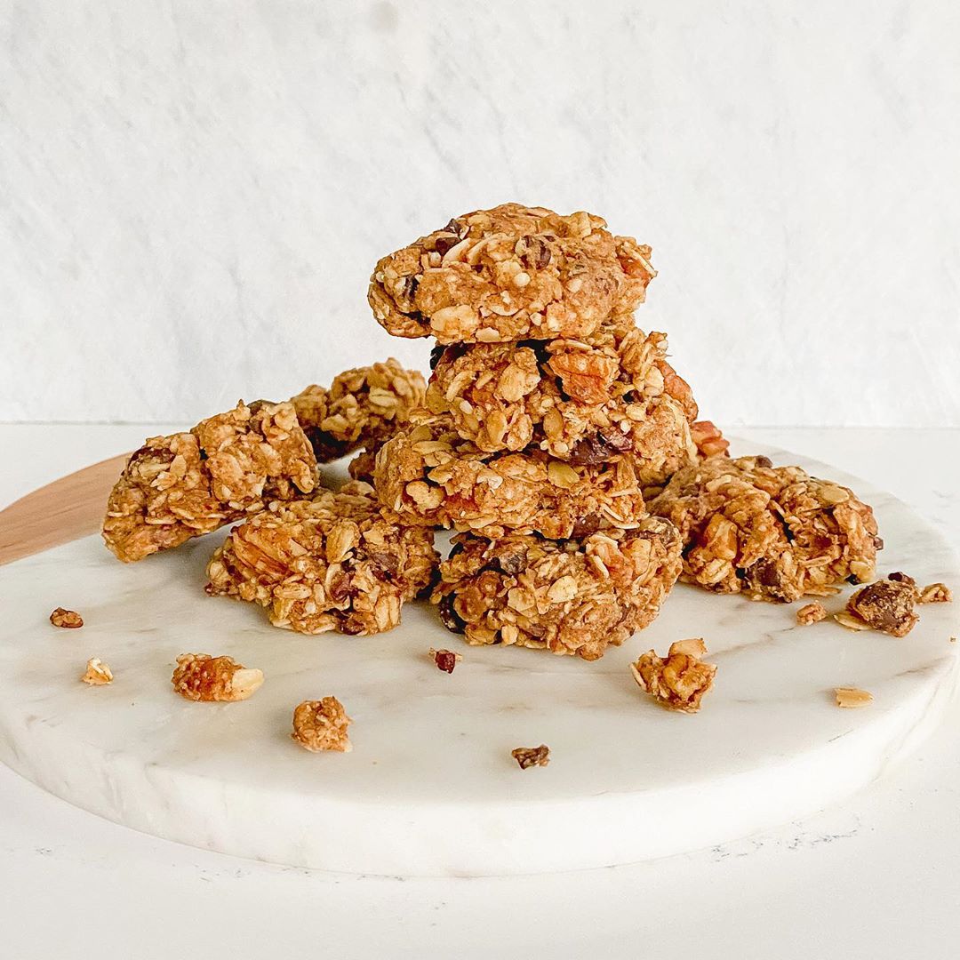 Chocolate Pecan Oatmeal Cookies