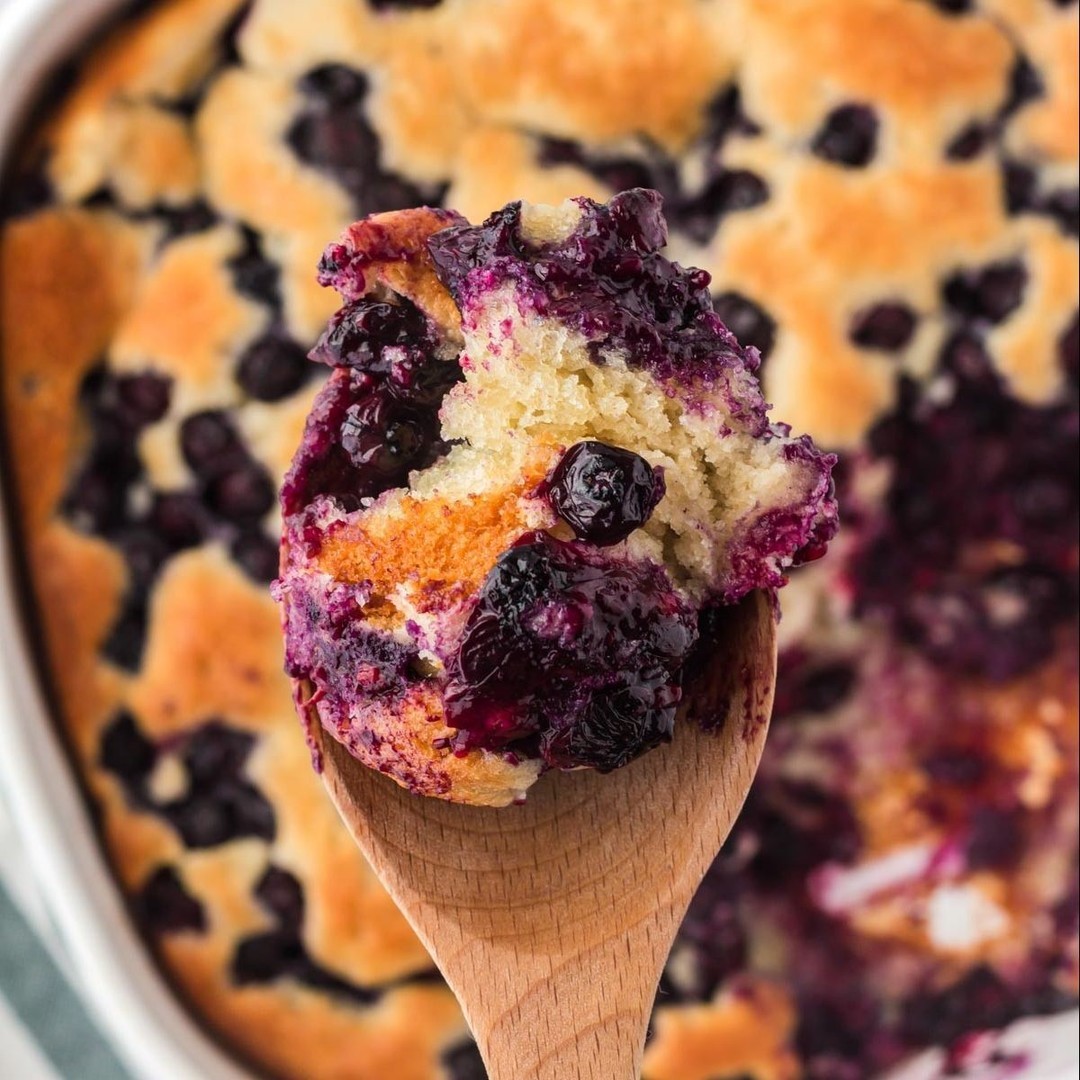 Classic Old Fashioned Southern Blueberry Cobbler
