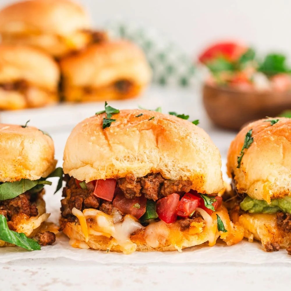 Easy 30-Minute Taco Sliders for Taco Night
