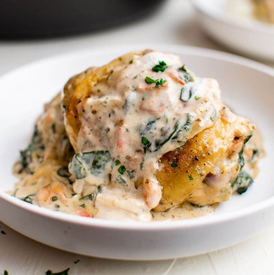 Creamy Tuscan Chicken Skillet