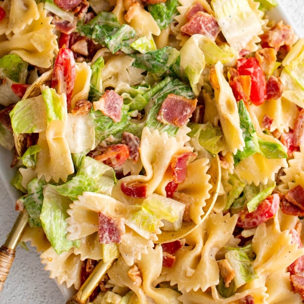 Easy Blt Pasta Salad for Summer Gatherings