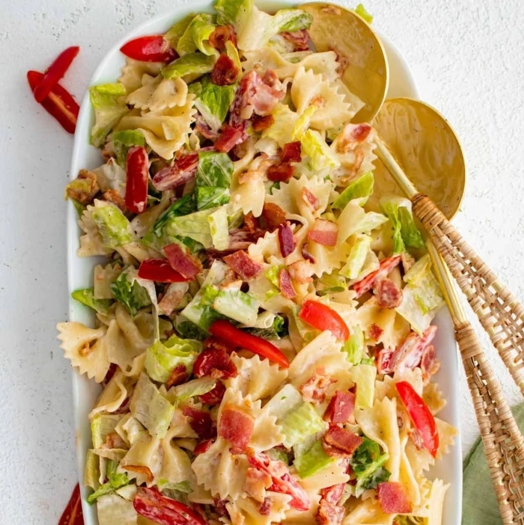 Easy Blt Pasta Salad for Summer Gatherings