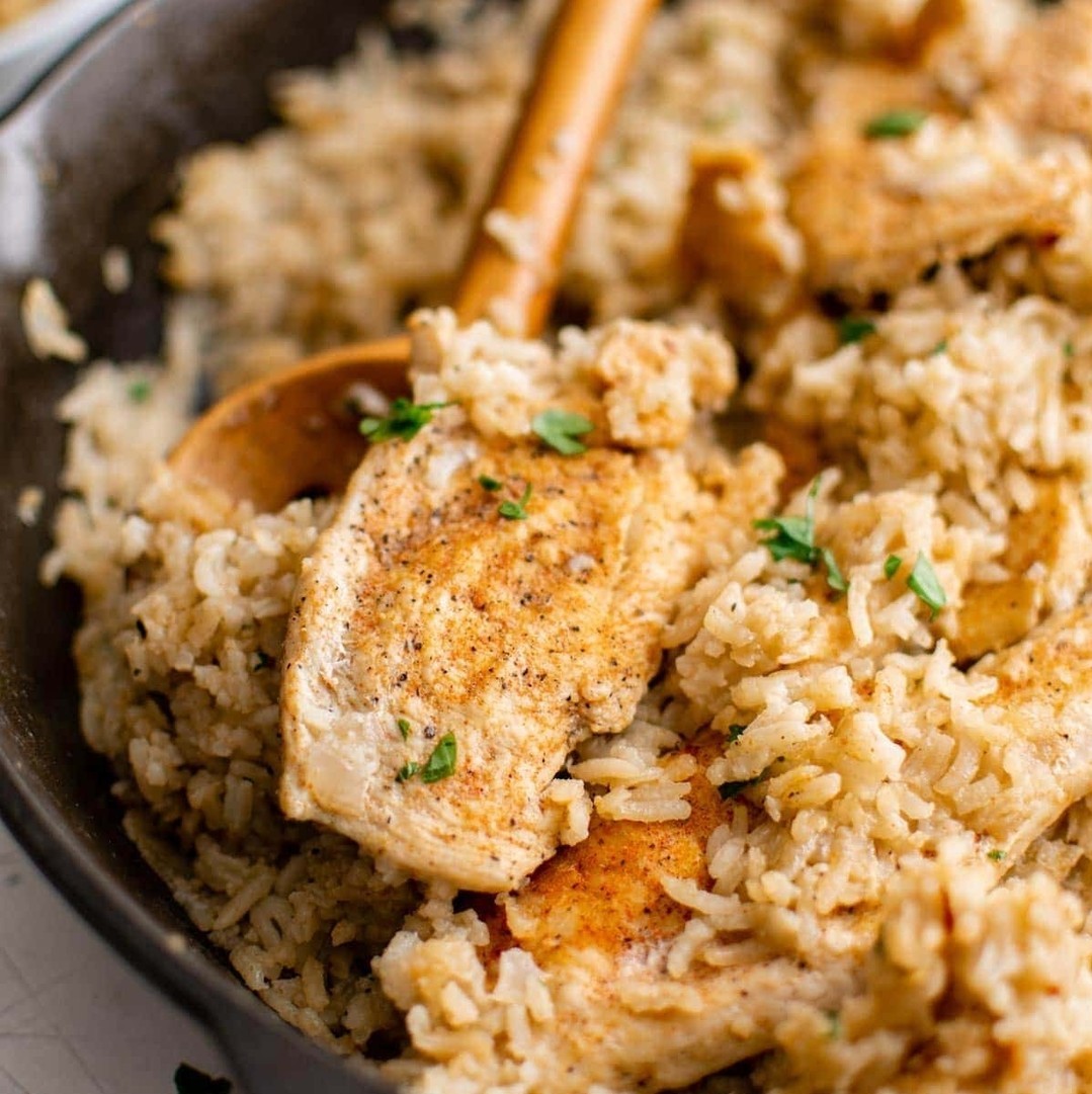 One Pot Chicken and Rice Casserole