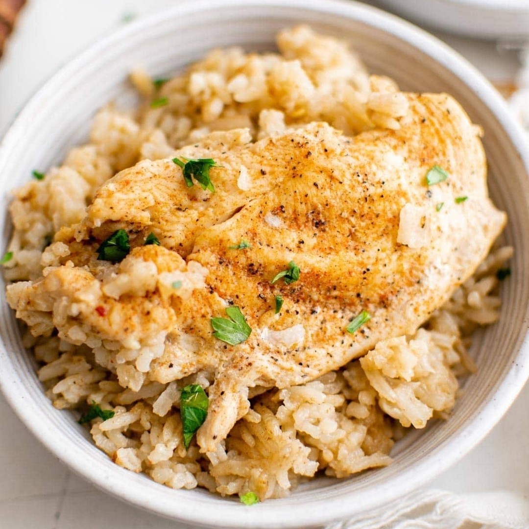 One Pot Chicken and Rice Casserole