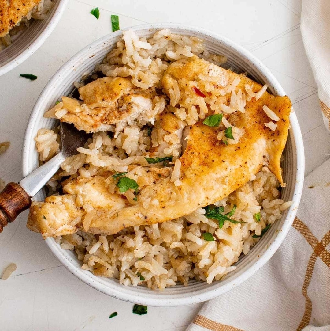 One Pot Chicken and Rice Casserole