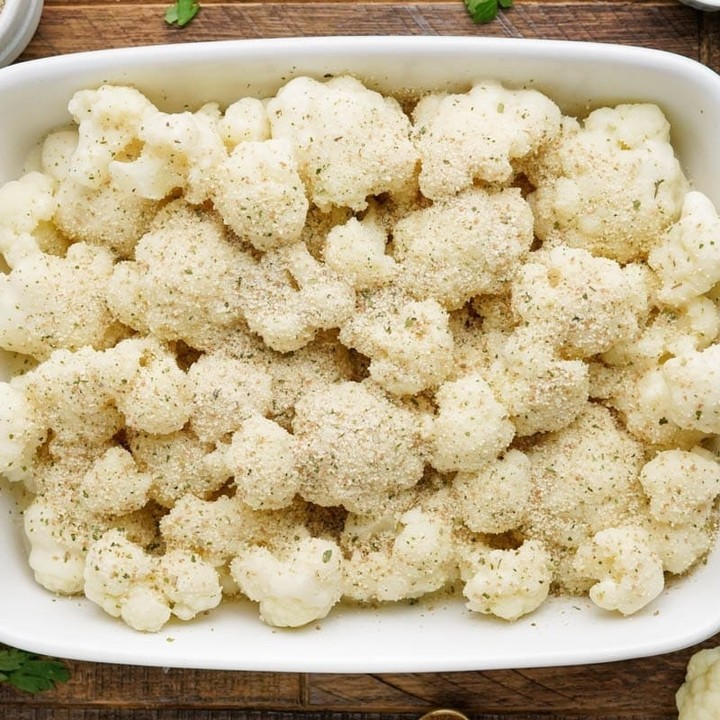 Gruyere and Parmesan Cauliflower Gratin